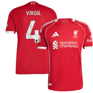 FC Liverpool Virgil van Dijk 4 Home Trikot 2025-2026