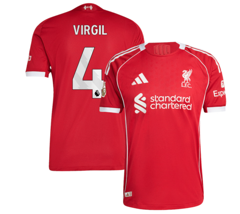 FC Liverpool Virgil van Dijk 4 Home Trikot 2025-2026