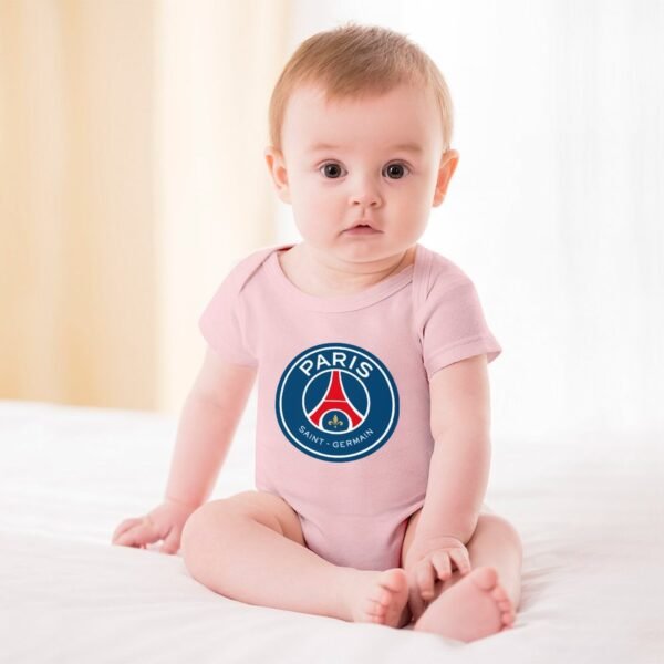 Paris Saint-Germain Baby Bodysuit Strampler Schlafanzug Mit Kurzen Ärmeln