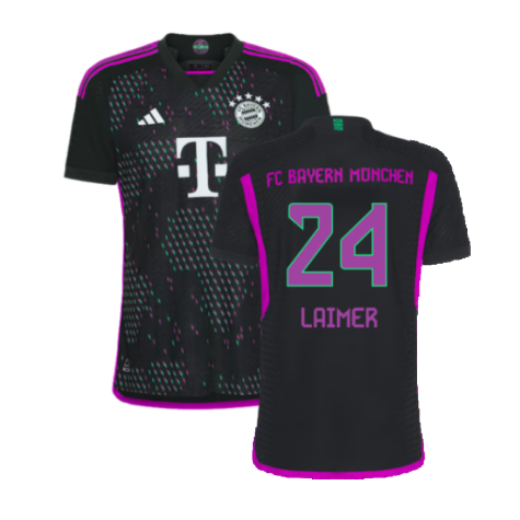 FC Bayern München Konrad Laimer 24 Away Trikot 2023-2024