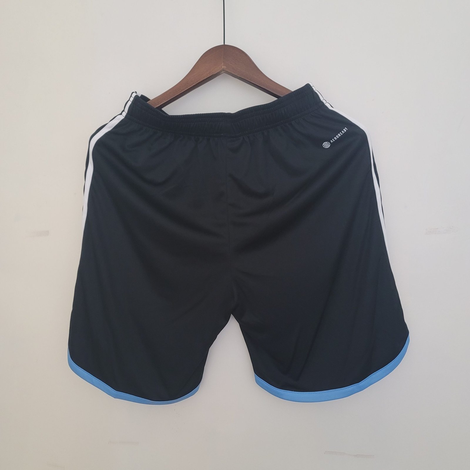 Argentinien 3 Sterne Home Short WM 2022 - Schwarz Argentinien 3 Sterne Home Short WM 2022 - Schwarz