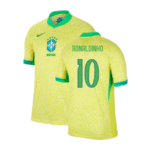 Brasilien Ronaldinho 10 Home Trikot 2024-2025