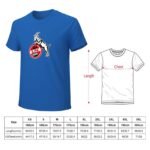 FC Köln Core Stretch Slim Cneck Gildan Tee T-Shirt Herren