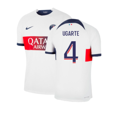 Paris Saint-Germain Manuel Ugarte 4 Away Trikot 2023-2024