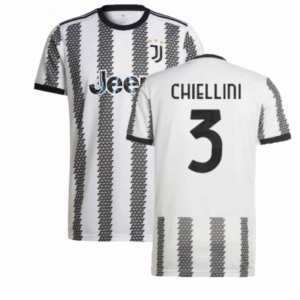 Juventus Giorgio Chiellini 3 Home Trikot 2022-2023