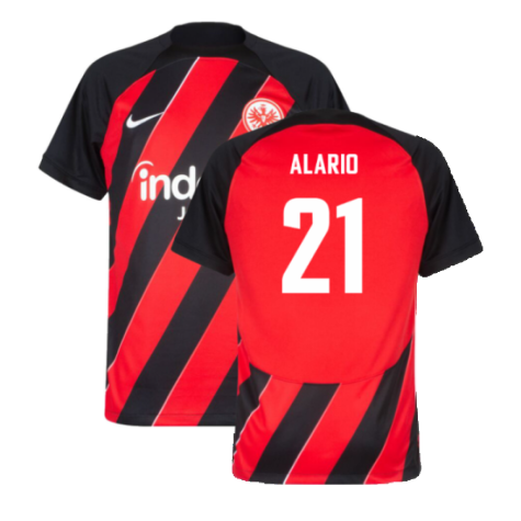 Eintracht Frankfurt Lucas Alario 21 Home Trikot 2023-2024