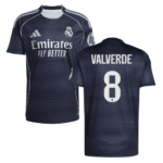 Real Madrid Federico Valverde 8 Away Trikot 2025-2026