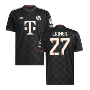 FC Bayern München Konrad Laimer 27 Third Trikot 2025-2026