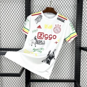 Ajax Bob Marley Sondertrikot 2025-2026 - Weiß
