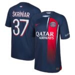 Paris Saint-Germain Milan Škriniar 37 Home Trikot 2023-2024