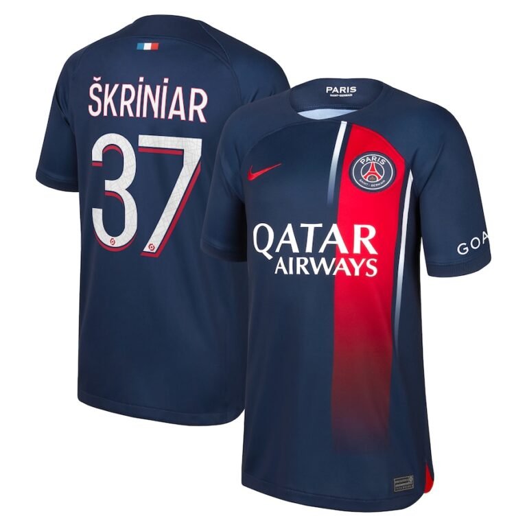 Paris Saint-Germain Milan Škriniar 37 Home Trikot 2023-2024