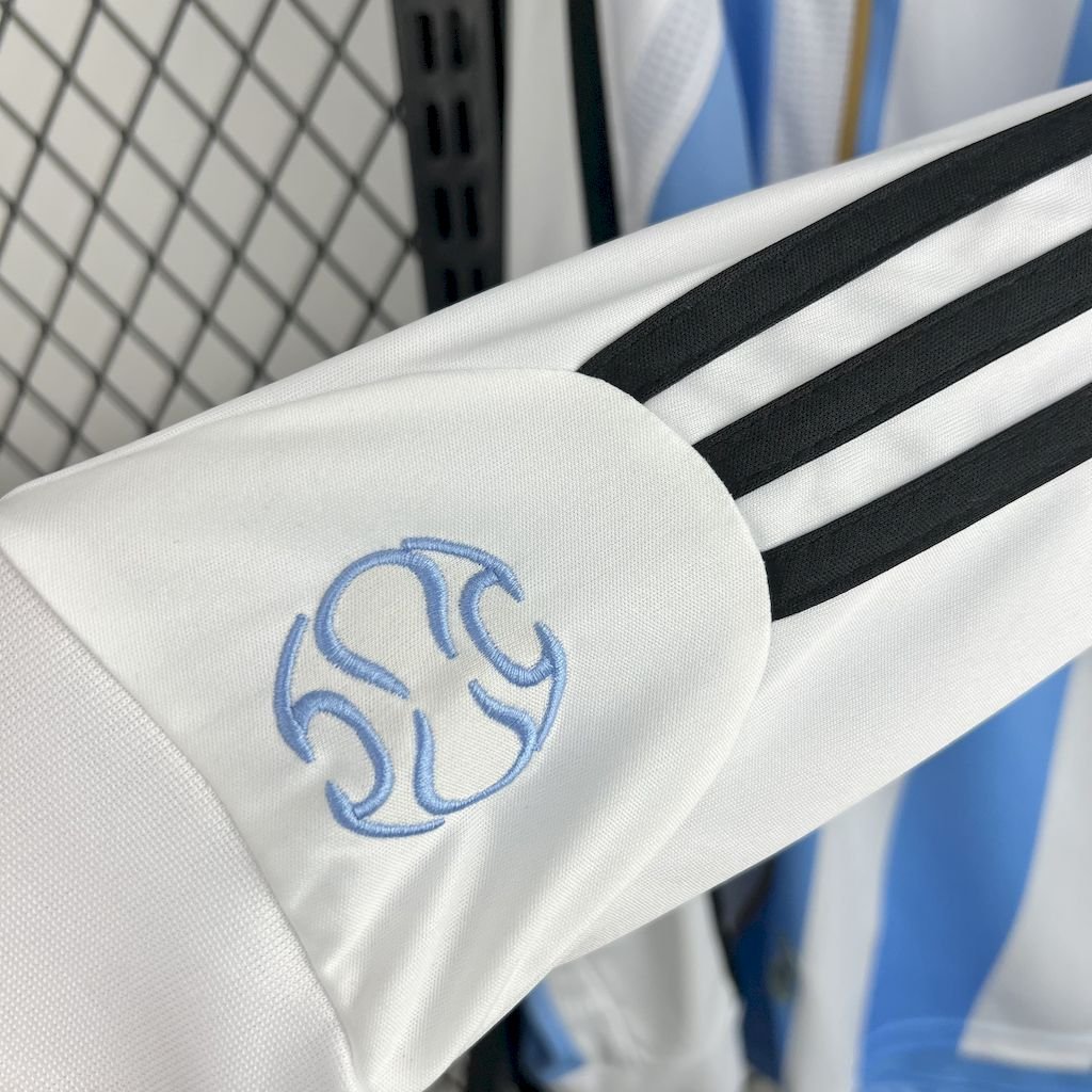 Argentinien Retro Langarm Home Trikot WM 2006 Argentinien Retro Langarm Home Trikot WM 2006