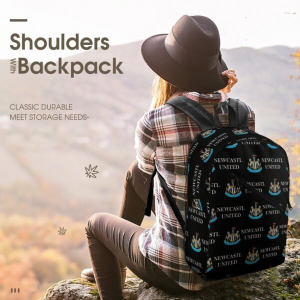 Newcastle United Unisex Backpack Rucksack Outdoor Wanderrucksack