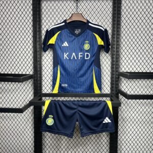 Al Nassr Cristiano Ronaldo 7 Auswärtstrikot Kinder Minikit 2024-2025