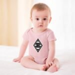 Monchengladbach Baby Bodysuit Strampler Schlafanzug Mit Kurzen Ärmeln