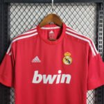 Real Madrid Retro Away Trikot 2011-2012 - Rot