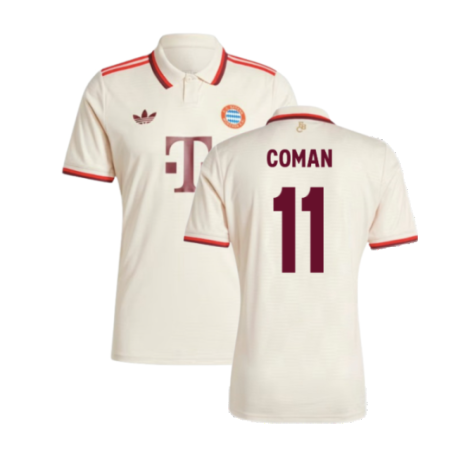 FC Bayern München Kingsley Coman 11 Third Trikot 2024-2025