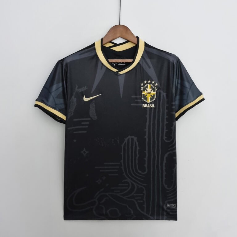 Brasilien Ausbildung Trikot 2022-2023 - Schwarz