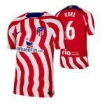 Atletico Madrid Koke 6 Home Trikot 2022-2023