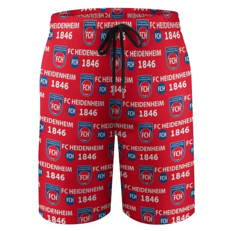 FC Heidenheim Kinder Badehose,Strandshorts Sommer Jogginghose,Strandhosen