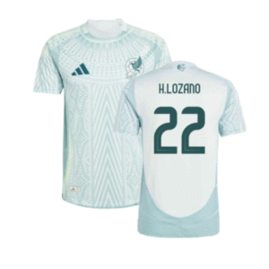 Mexico Hirving Lozano 22 Away Trikot 2024-2025
