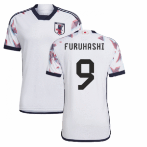 Japan Kyogo Furuhashi 9 Away Trikot WM 2022