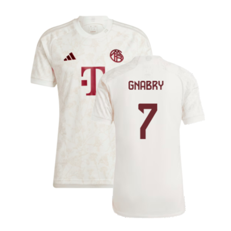 FC Bayern München Serge Gnabry 7 Third Trikot 2023-2024