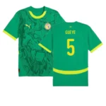 Senegal Idrissa Gueye 5 Away Trikot 2024-2025