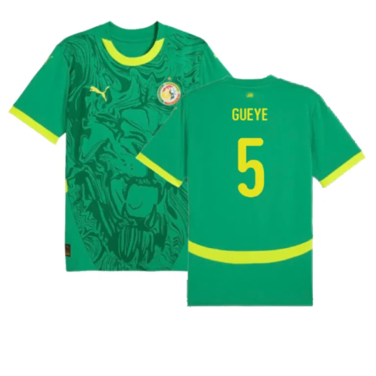 Senegal Idrissa Gueye 5 Away Trikot 2024-2025