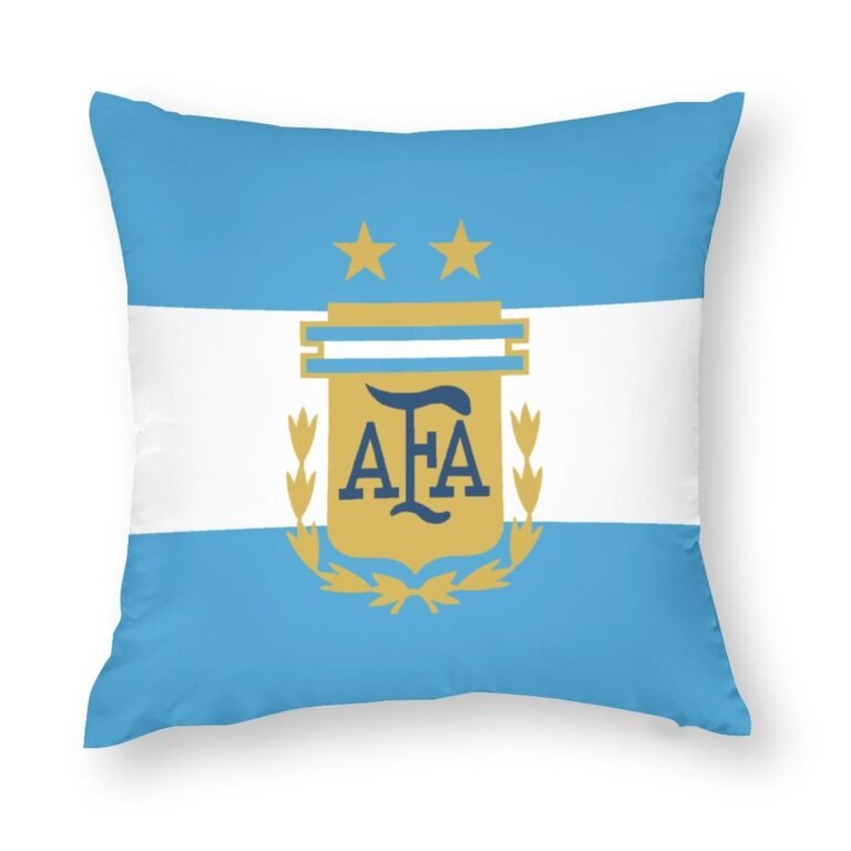 Argentinien Dekorative 4er Set Kissenbezüge Kissenhülle Sofakissen Bezug