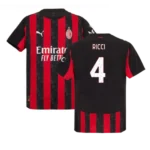 AC Mailand Samuele Ricci 4 Home Trikot 2025-2026