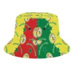 Senegal Karomuster Sommer Sonnenhut Reversible Bucket Hat