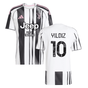 Juventus Kenan Yıldız 10 Home Trikot 2025-2026