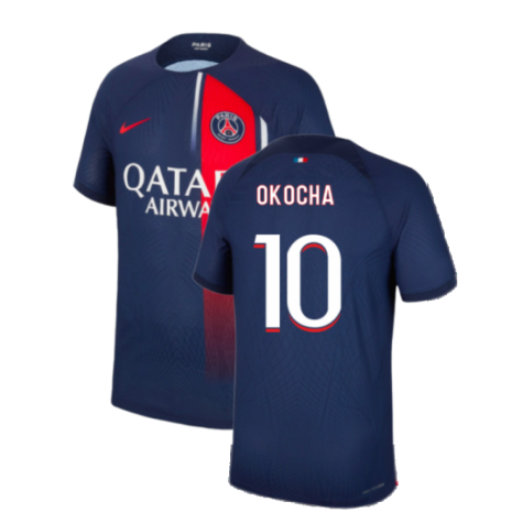 Paris Saint-Germain Jay-Jay Okocha 10 Home Trikot 2023-2024 Paris Saint-Germain Jay-Jay Okocha 10 Home Trikot 2023-2024