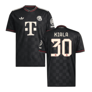 FC Bayern München Cassiano Kiala 30 Third Trikot 2025-2026
