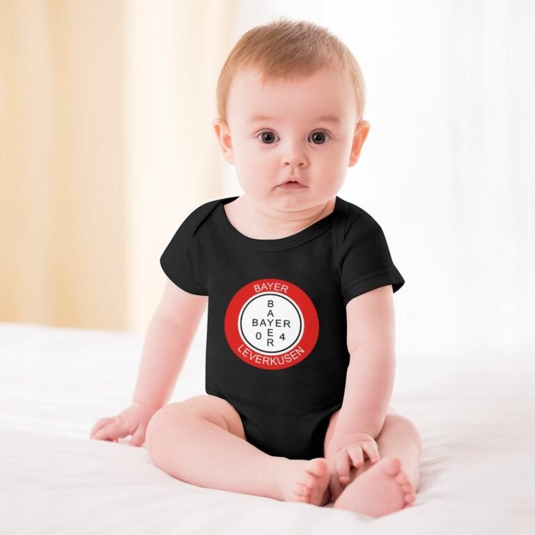 Bayer Leverkusen Baby Bodysuit Strampler Schlafanzug Mit Kurzen Ärmeln