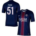 Paris Saint-Germain Willian Pacho 51 Home Trikot 2025-2026
