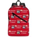 Olympique Lyonnais Unisex Backpack Rucksack Outdoor Wanderrucksack