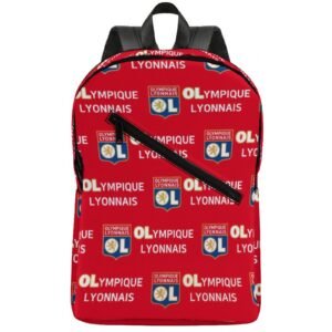 Olympique Lyonnais Unisex Backpack Rucksack Outdoor Wanderrucksack