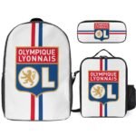 Olympique Lyonnais Student Schulranzen Lunchbag Stifttasche Kombination