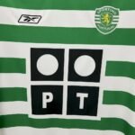 Sporting Lissabon CP Cristiano Ronaldo 28 Retro Home Trikot 2003-2004