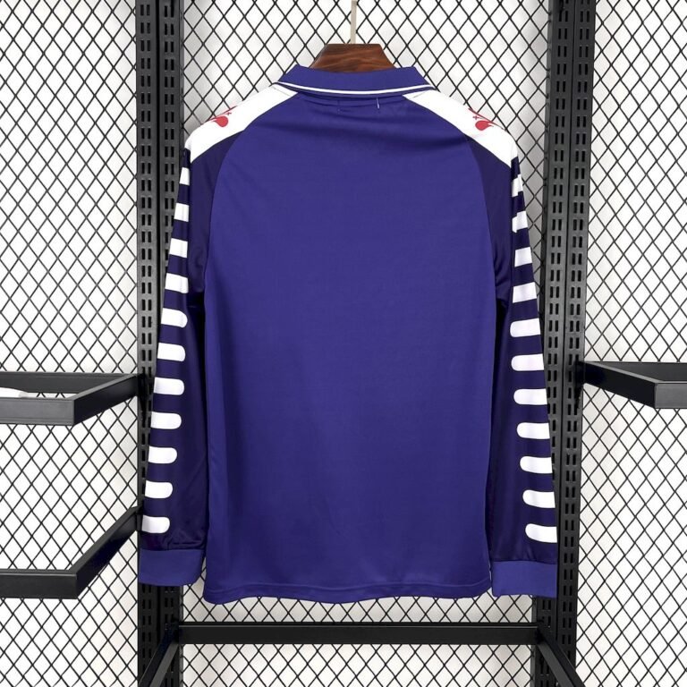 Florenz Retro Langarm Home Trikot 1998-1999 - Lila