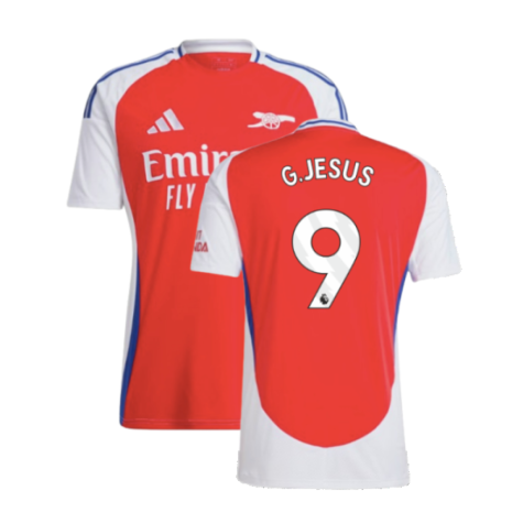 Arsenal Gabriel Jesus 9 Home Trikot 2024-2025