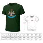 Newcastle United Core Stretch Slim Cneck Gildan Tee T-Shirt Herren
