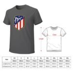 Atletico Madrid Core Stretch Slim Cneck Gildan Tee T-Shirt Herren