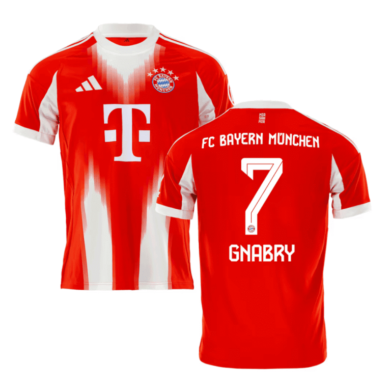 FC Bayern München Serge Gnabry 7 Home Trikot 2025-2026