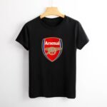 Arsenal Damen Kurzarm Rundhals T-Shirt Casual Sommer Tops