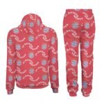 Bayern München Lässiges Sweatshirt-Set 2 Sätze Kapuzen-Sweatpants