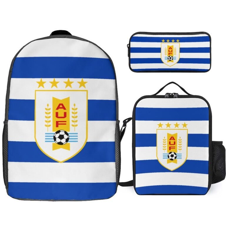 Uruguay Student Schulranzen Lunchbag Stifttasche Kombination