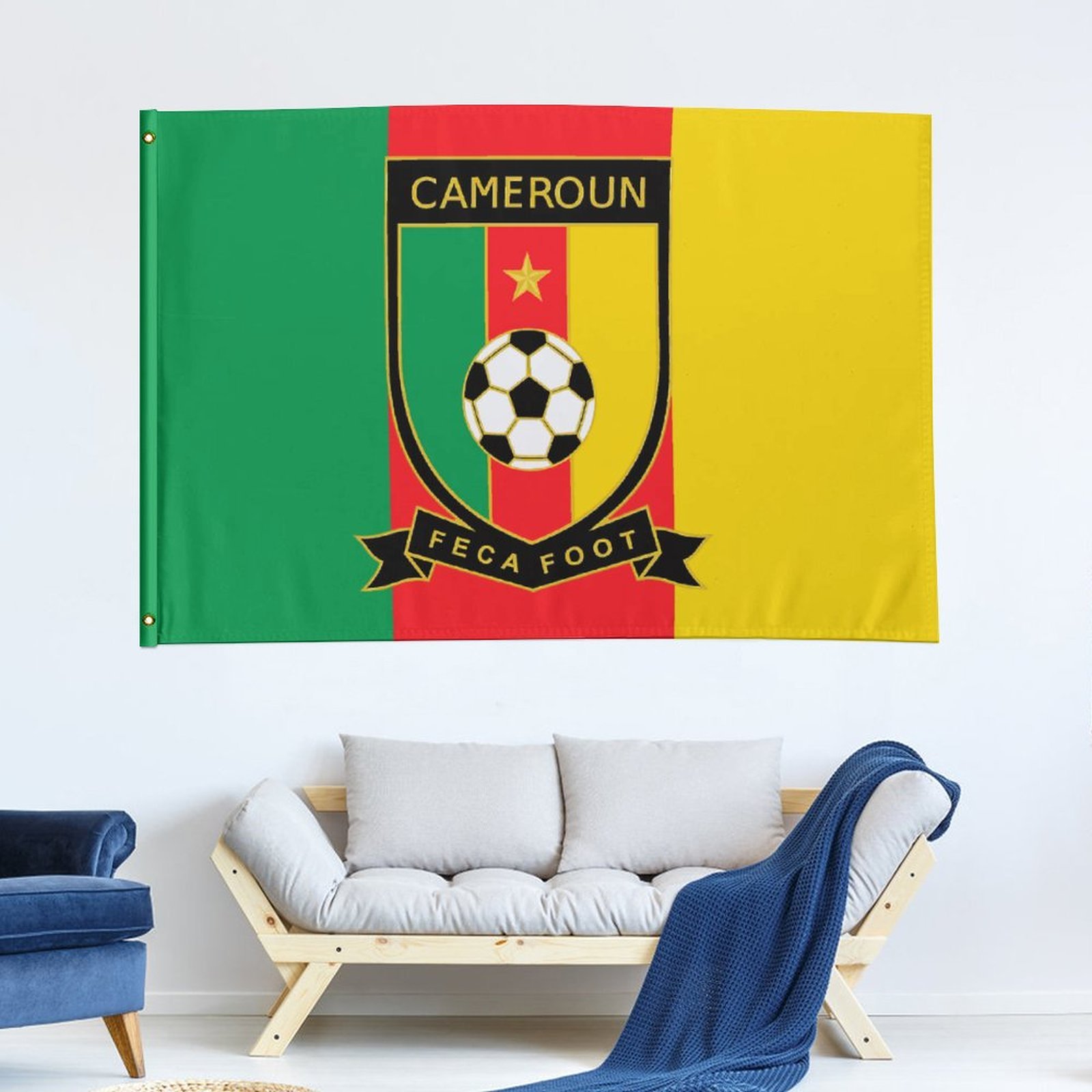 Kamerun Fahne Flagge - Garten Flagge Kamerun Fahne Flagge - Garten Flagge